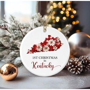 JohnPartners993 1st Christmas in Kentucky Ornament